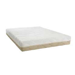 Bellecour Pack Leman 140x200 cm Matelas Mousse + Sommier Bois + Accessoires* Ensemble Sommier Et Matelas