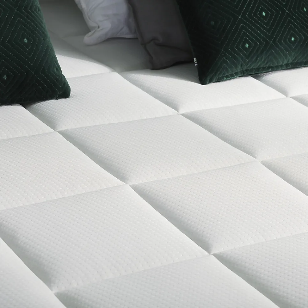 Pack matelas ressort 7 zones et sommier et oreiller couette 140x190>Idliterie