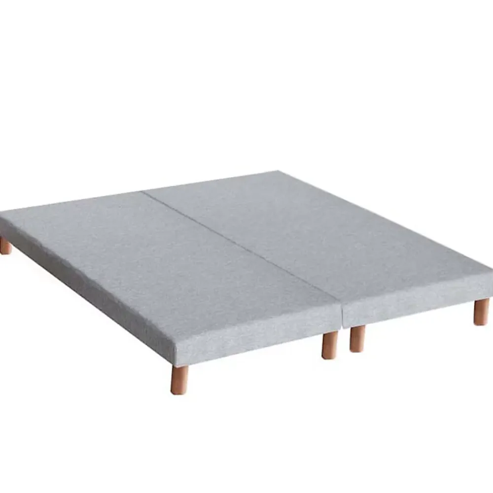 Idliterie Pack matelas ressort et visco et 2 sommiers couette oreiller 180x200* Ensemble Sommier Et Matelas
