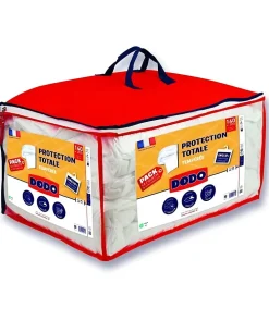 Dodo Pack Protection : Couette 200x200 cm + Taie d'oreiller + 1 Protege oreiller - Fabriqué en France* Couette
