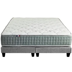 Pack ressort 7 zones sommier couette oreiller 2x80x200><noscript><img data-lazyloaded=