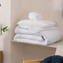 Olympe Literie Pack Rêverie Protège matelas + Couette + Oreiller 90x190/200 cm* Couette
