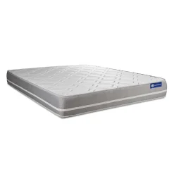 Pack sommier kit matelas Ressorts ensachés avec couette et oreillers><noscript><img width=