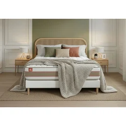 Pack sommier kit matelas Ressorts ensachés et mémoire de forme avec couette et oreillers>Marmottes & Co Hot