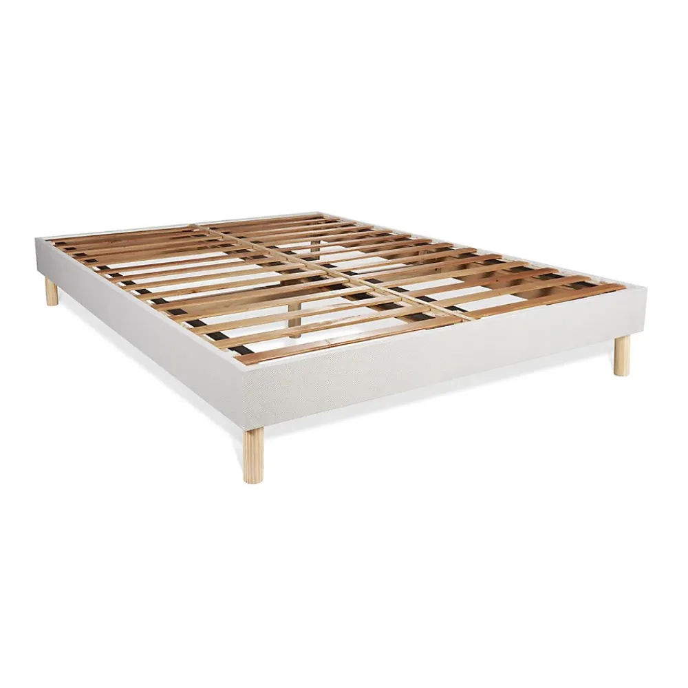 Actisom Pack sommier kit matelas Ressorts ensachés et mémoire de forme avec couette et oreillers* Ensemble Sommier Et Matelas
