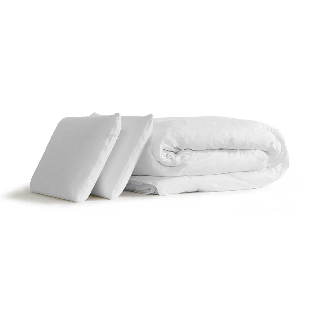 Pack sommier kit matelas Ressorts ensachés et mémoire de forme avec couette et oreillers>Sept Nuits Sale