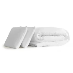 Bodycare Pack sommier tapissier matelas Ressorts ensachés avec couette et oreillers* Ensemble Sommier Et Matelas