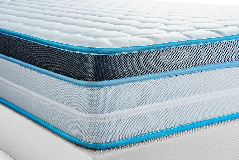 Pack sommier tapissier matelas Mémoire de forme avec couette et oreillers>Bodycare Best