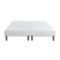 Pack sommier tapissier matelas Mémoire de forme avec couette et oreillers><noscript><img width=