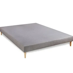 Sept Nuits Pack sommier tapissier matelas Mémoire de forme avec couette et oreillers* Ensemble Sommier Et Matelas