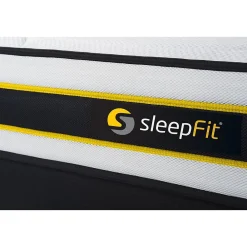 Sleepfit Pack sommier tapissier matelas Ressorts ensachés et mémoire de forme avec couette et oreillers* Ensemble Sommier Et Matelas