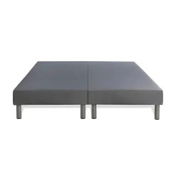 Pack sommier tapissier matelas Ressorts ensachés et mémoire de forme avec couette et oreillers><noscript><img width=
