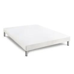 Pack sommier tapissier matelas Mémoire de forme avec couette et oreillers><noscript><img width=