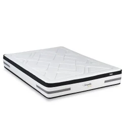 Pack Versailles 140x190 cm Matelas Ressorts ensachés + Sommier Bois + Accessoires>Bellecour