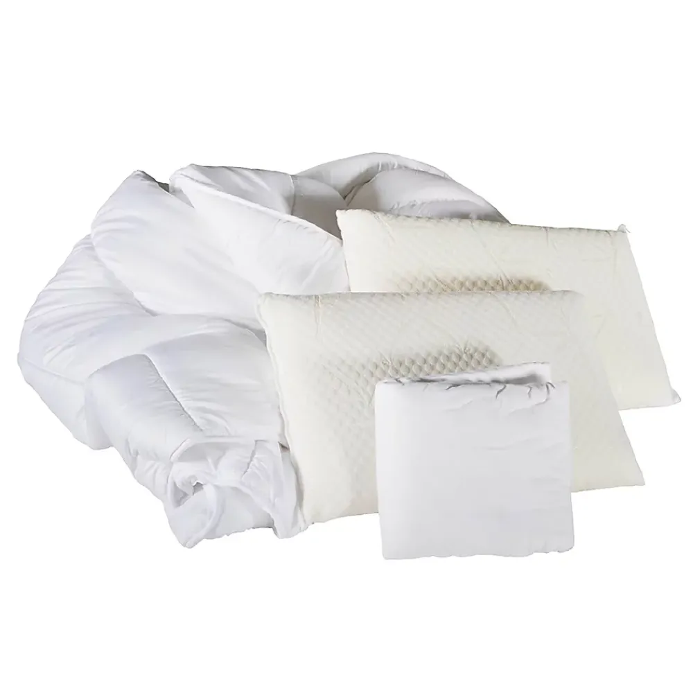 Bellecour Pack Versailles 160x200 cm Matelas Ressorts ensachés + Sommier Bois + Accessoires* Ensemble Sommier Et Matelas