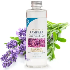 Parfum Lavender Expression pour lampe catalytique (500 ml) - Élimine les mauvaises odeurs, parfume et nettoie l'environnement>Mamamanuela Best