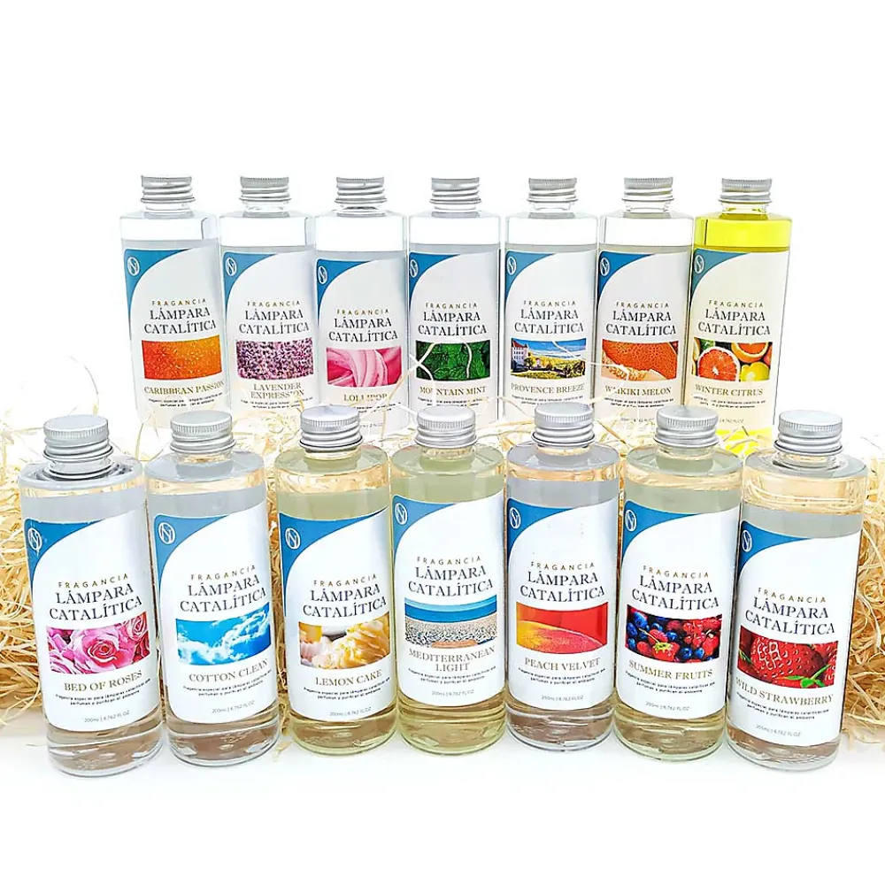 Mamamanuela Parfum Provence Breeze pour lampe catalytique (500 ml) - Élimine les mauvaises odeurs, parfume et nettoie l'environnement* Désodorisant Et Parfum D'Ambiance