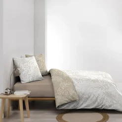 Douceur D'Intérieur Parure 3 p. 240 x 220 cm imprime 57 fils allover cassia Sans* Housse De Couette