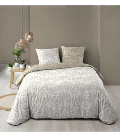 Douceur D'Intérieur Parure 3 pièces 220x240cm 57 fils réversible