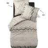 L'Effet Papillon Parure de couette 140 x 200 "Minots" Réversible 100% Coton / 57 Fils/cm² - Berbère* Housse De Couette