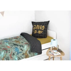 Parure de couette 140 x 200 "Minots" Réversible 100% Coton / 57 Fils/cm² - Trias>L'Effet Papillon Outlet