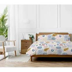 Copenhagen Home Parure de couette "Anisa" toutes dimensions 100% Coton / 57 Fils/cm² - Parure de couette 240 x 220 cm + 2 Taies d'oreiller 63 x 63* Housse De Couette