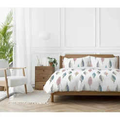 Parure de couette "Flynn" toutes dimensions 100% Coton / 57 Fils/cm² - Parure de couette 200 x 200 cm + 2 Taies d'oreiller 63 x 63>Copenhagen Home