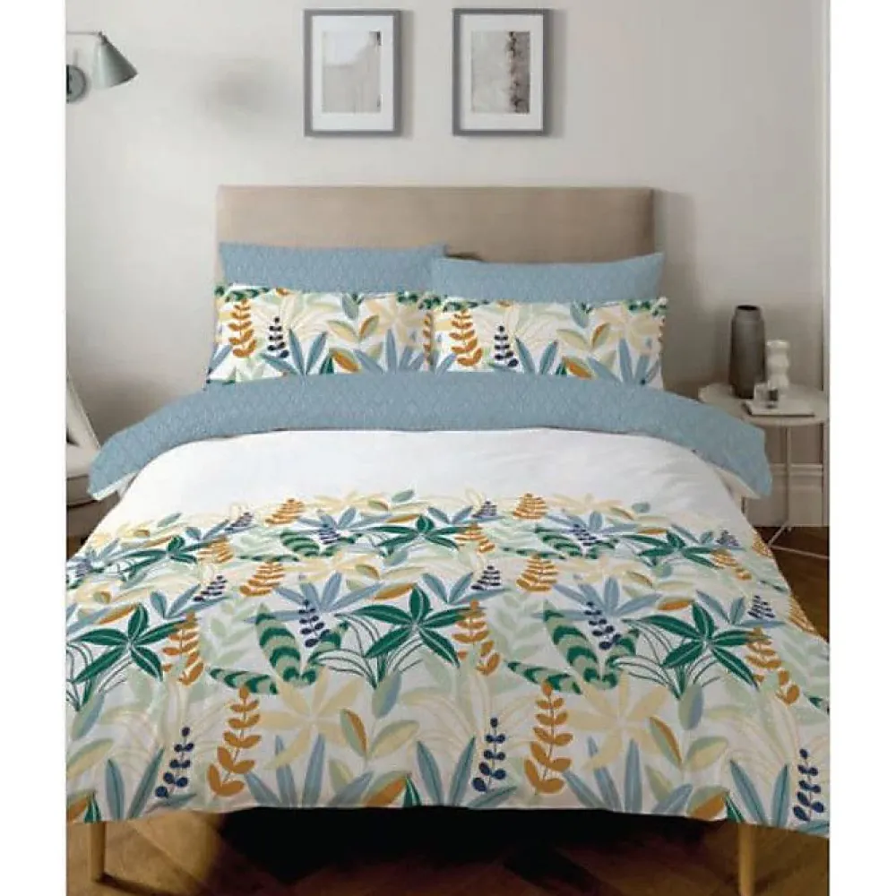Copenhagen Home Parure de couette "Goyave" toutes dimensions 100% Coton / 57 Fils/cm² - Parure de couette 200 x 200 cm + 2 Taies d'oreiller 63 x 6* Housse De Couette