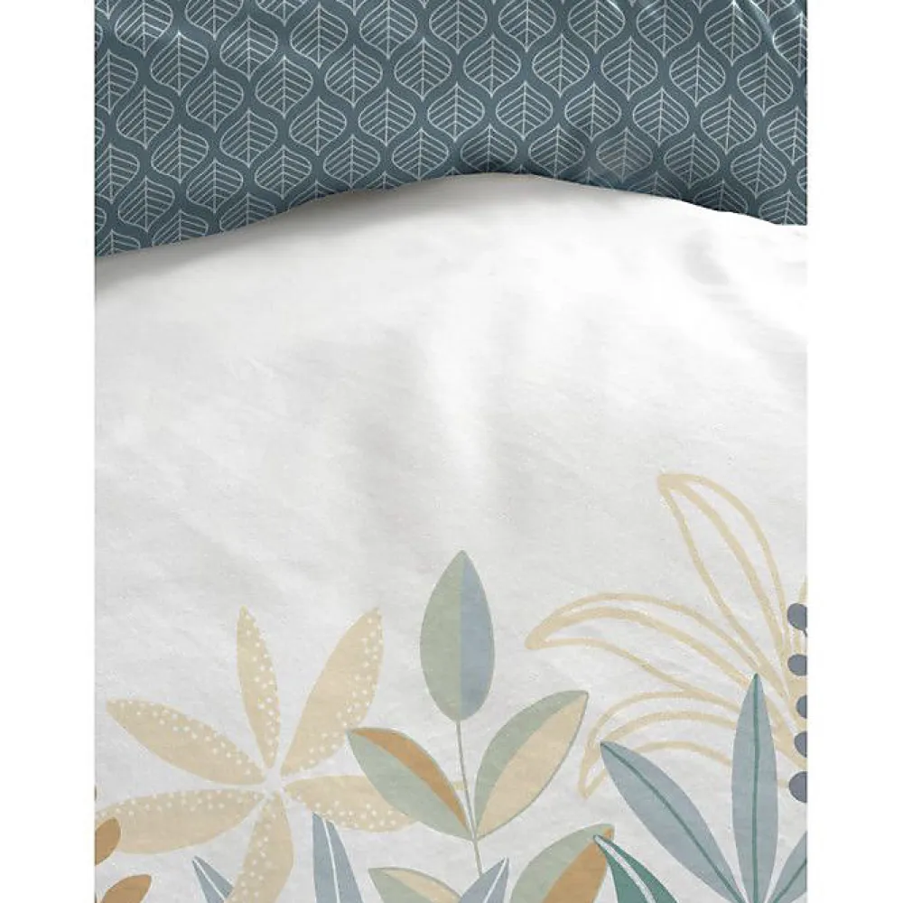 Copenhagen Home Parure de couette "Goyave" toutes dimensions 100% Coton / 57 Fils/cm² - Parure de couette 200 x 200 cm + 2 Taies d'oreiller 63 x 6* Housse De Couette