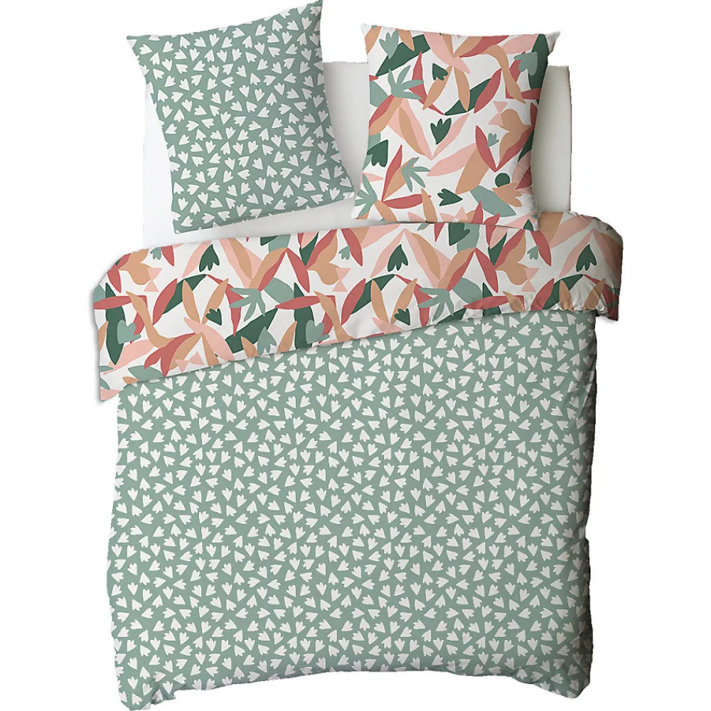 Parure de lit 2 personnes motif abstrait réversible 240x220cm>Future Home Sale