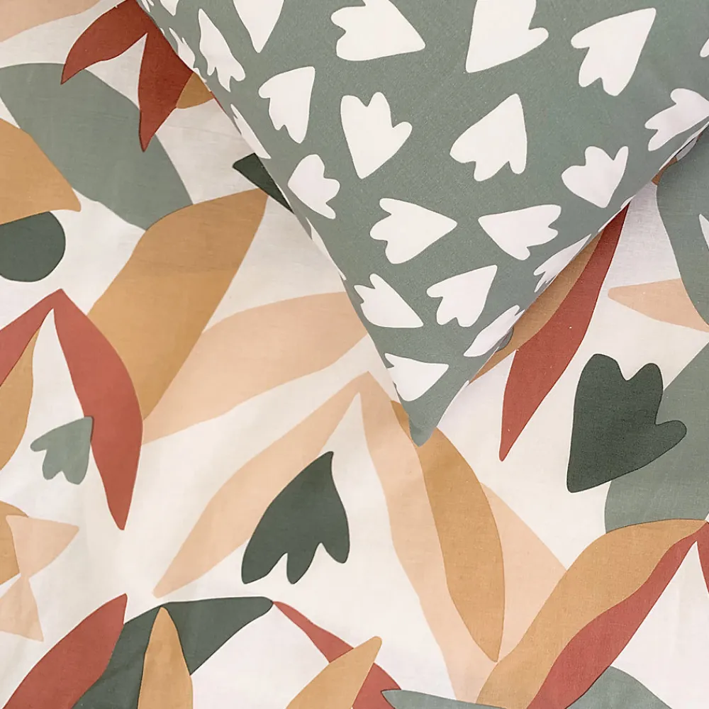 Parure de lit 2 personnes motif abstrait réversible 240x220cm>Future Home Sale
