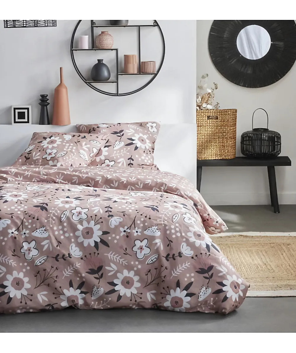 Parure de lit 2 personnes - TODAY - Sunshine 16.8 - 240 x 260 cm - 100% Coton imprimé>Todays Tools Outlet