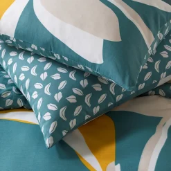 Parure de lit 2 personnes tropical réversible feuilles 240x220cm>Future Home Clearance