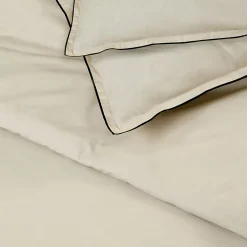 Parure de lit 2 personnes en satin de coton unie 240x220cm><noscript><img data-lazyloaded=