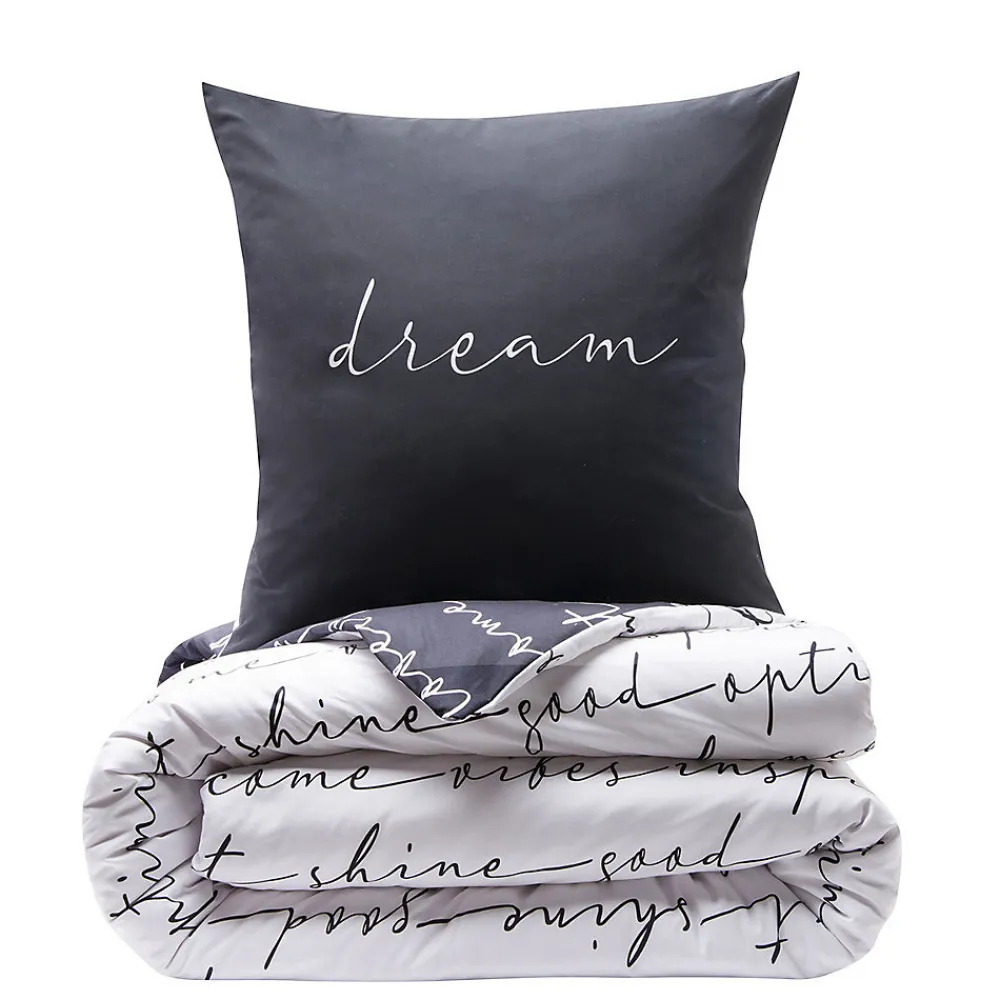 Parure de lit 2 personnes en microfibre 240x220cm>Future Home