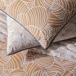 Parure de lit 2 personnes graphique floral en coton 260x240cm>Future Home Sale
