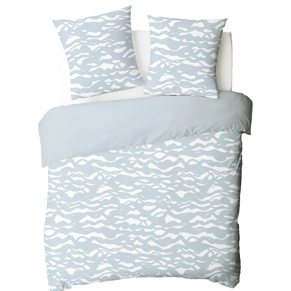 Future Home Parure de lit 2 personnes nuage réversible en coton 240x220cm* Parure De Lit