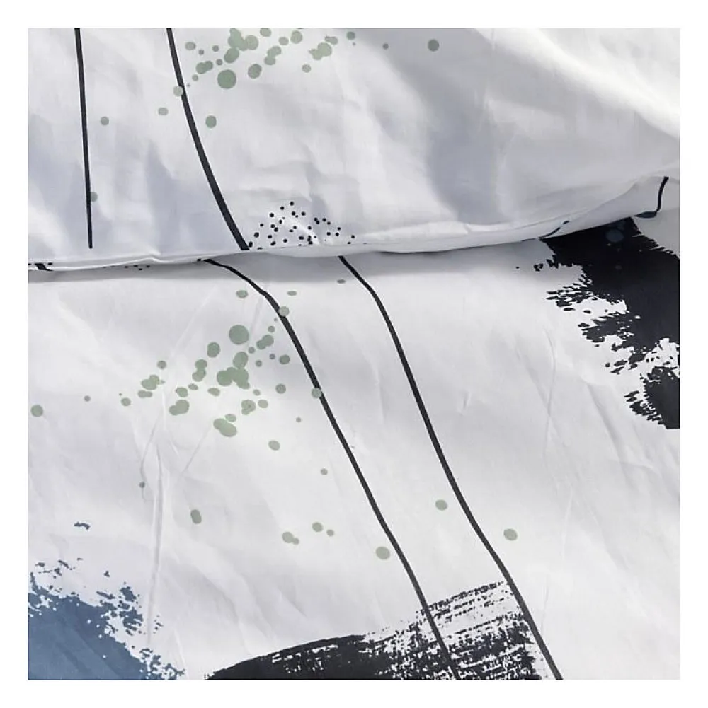 Todays Tools Parure de lit 2 personnes - TODAY - Sunshine 16.2 - 220 x 240 cm - 100% Coton imprimé* Parure De Lit