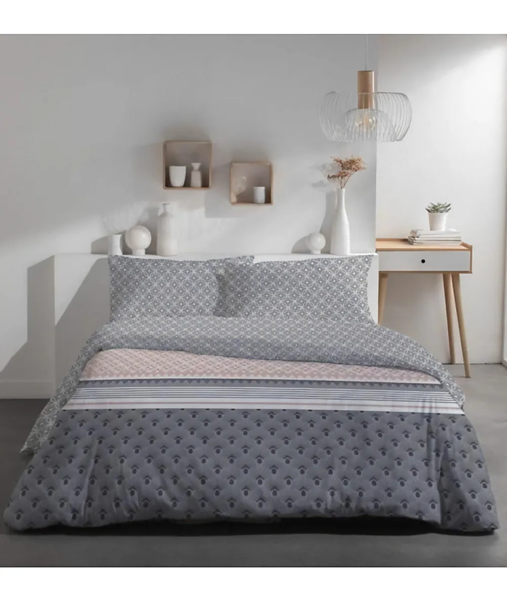 Parure de lit 2 personnes - TODAY - Sunshine 15.36 - 220 x 240 cm - 100% Coton imprimé>Todays Tools Best