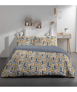 Parure de lit 2 personnes - TODAY - Sunshine 15.32 - 220 x 240 cm - 100% Coton imprimé>Todays Tools Discount