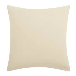 Douceur D'Intérieur Parure de Lit 3 Pièces 100% Coton Fils Teints Meline beige 260 x 240 cm* Parure De Lit