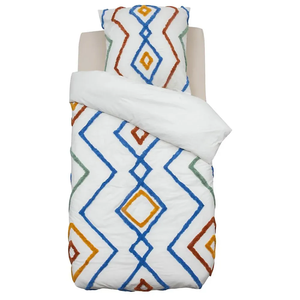 Atmosphera Créateur D'Intérieur Parure de lit 2 pièces enfant Adi coton tufté 140x200cm - Atmosphera* Boutis, Couvre-Lit, Édredon