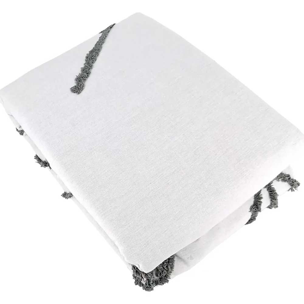 Linnea Parure de lit 3 pièces 240x220 cm HERBIER coton lavé* Parure De Lit