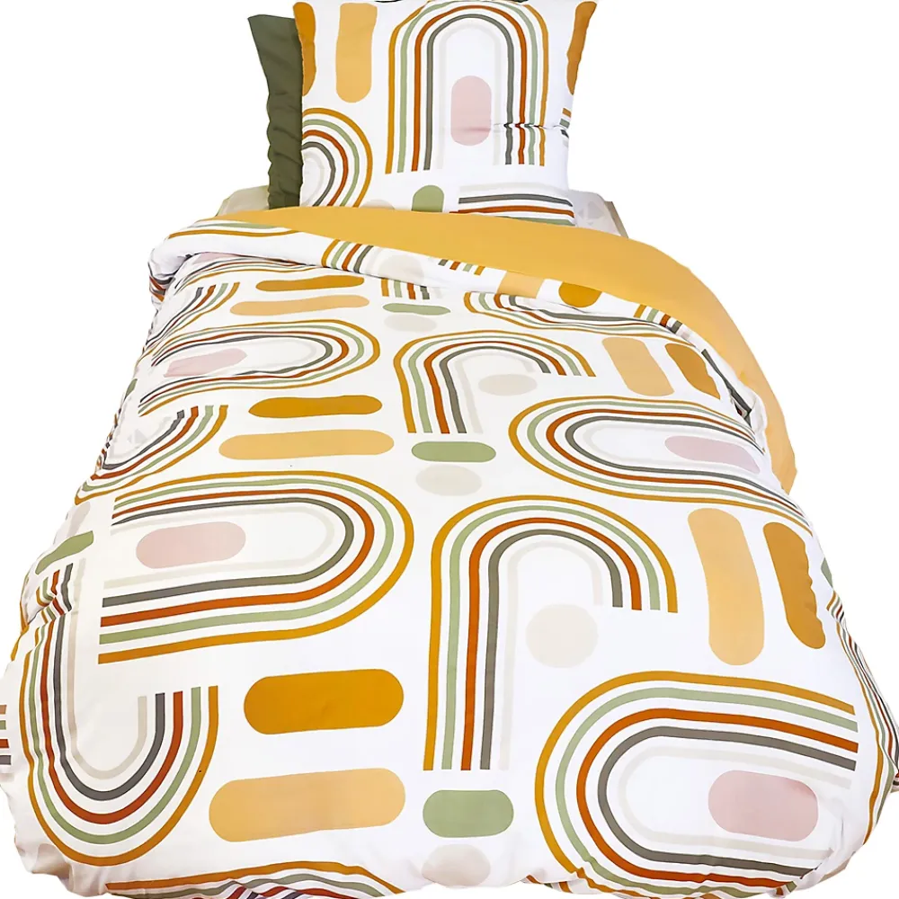 Linnea Parure de lit 2 pièces 140x200 KARTING 100% polyester microfibre* Parure De Lit