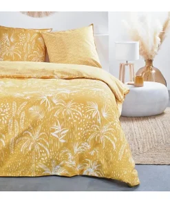Todays Tools Parure de lit - TODAY - Sunshine - 116458 - 2 personnes - 220x240 cm - Coton - Imprimé 9.16* Parure De Lit