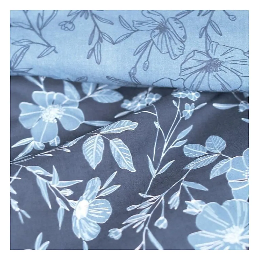 Parure de lit - TODAY Sunshine - 240x260 cm - 2 personnes - coton imprimé floral>Todays Tools Online