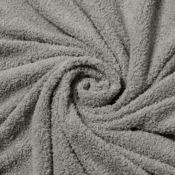 Douceur D'Intérieur Parure de lit 240 x 220 cm + 2 taies Bouclette Unie HELENA Anthracite* Housse De Couette