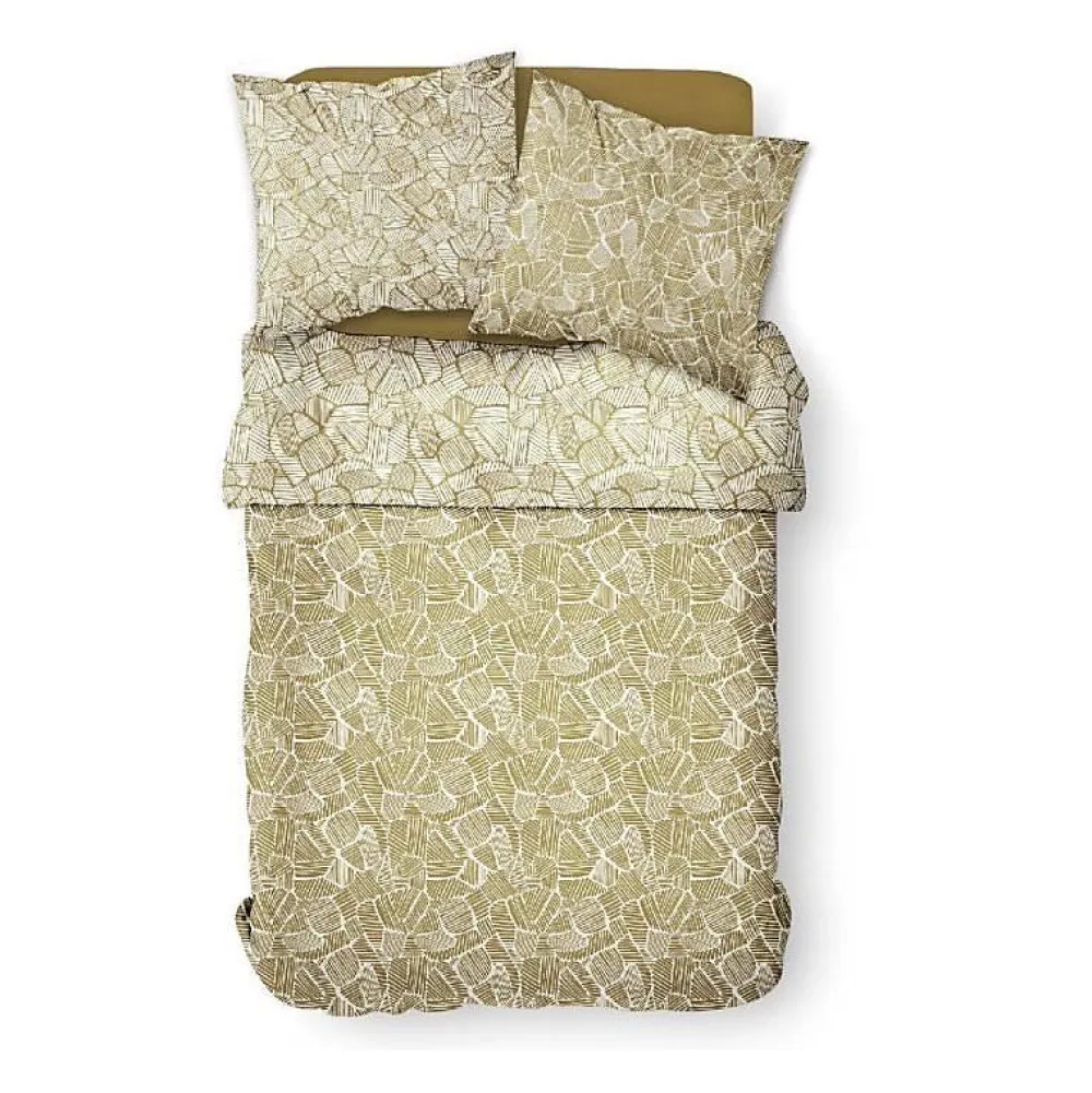Parure de lit a zip - TODAY - Mawira - 108914 - 2 personnes - 260x240cm - Coton - Imprimé 2.16>Todays Tools