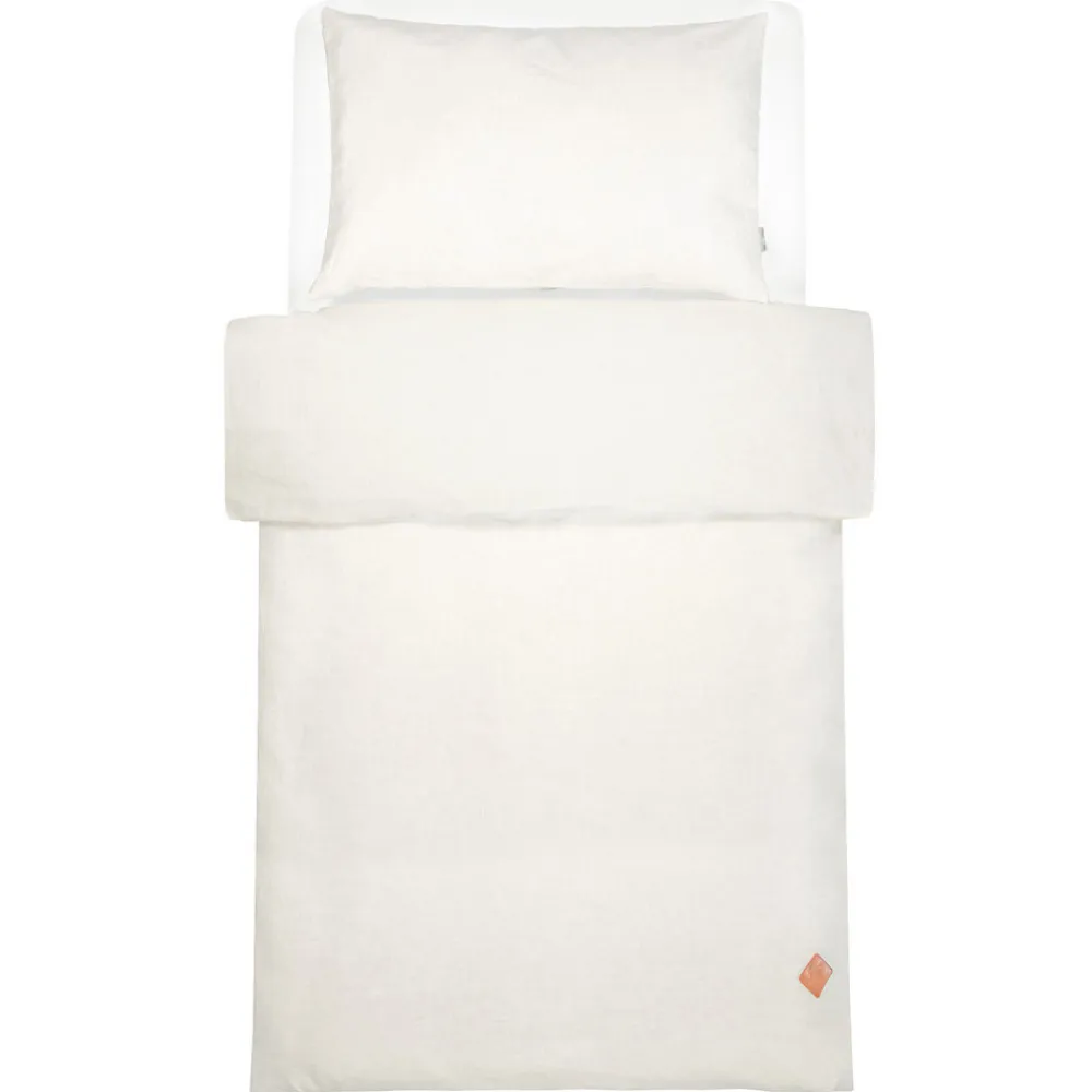 Parure de lit bébé réversible housse de couette et taie d'oreiller en Lin lavé>Sevira Kids Outlet