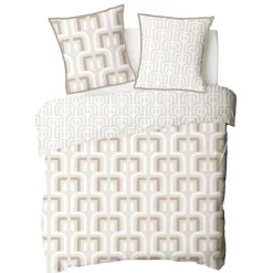 Future Home Parure de lit double rétro en microfibre lavée 240x220cm* Parure De Lit